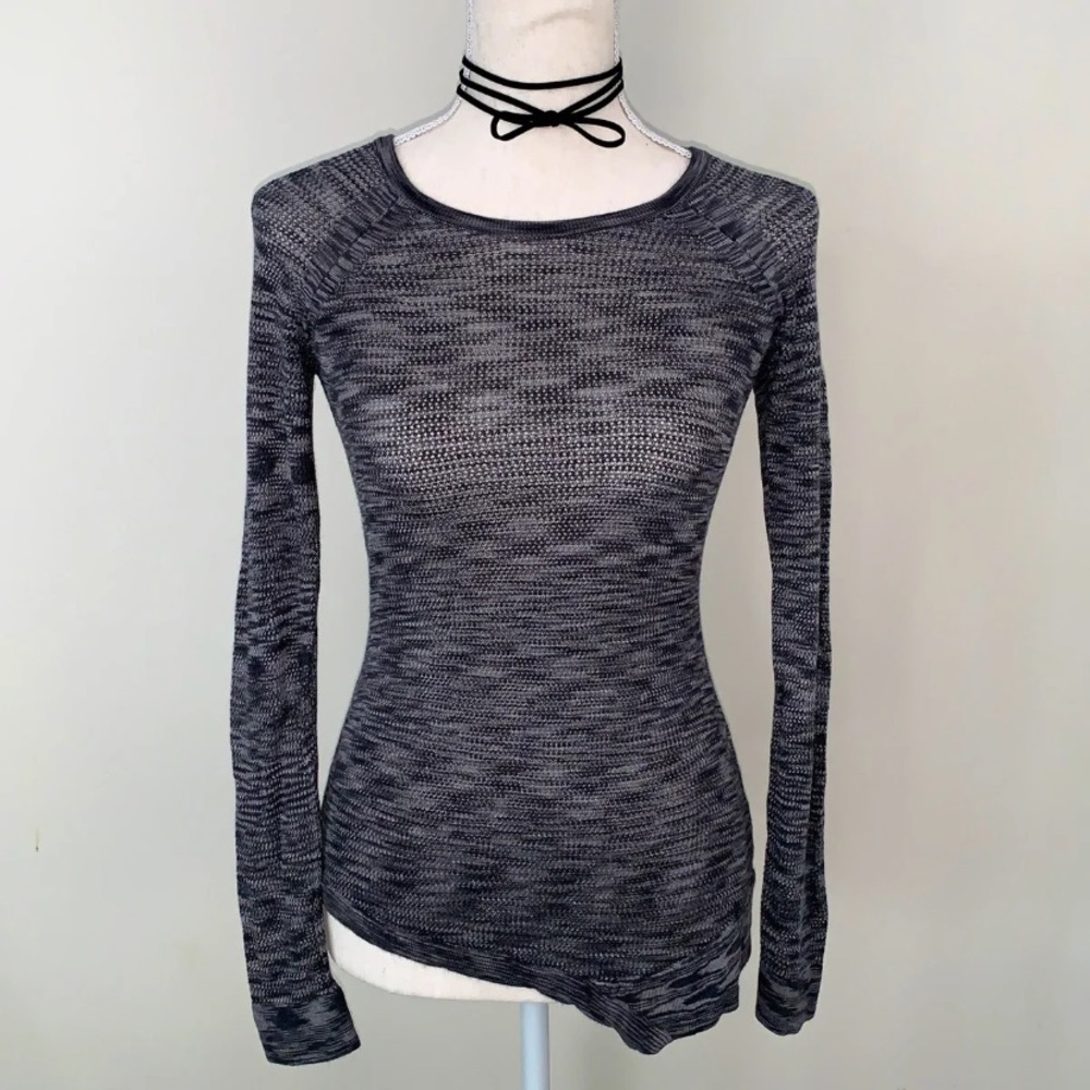XS Rock & Republic Mesh Sweater Top